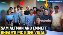 Former ChatGPT CEO Sam Altman & his replacement Emmett Shear as classmates goes viral |Oneindia News