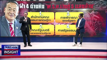 พ.ร.บ. เงินกู้ ชี้ชะตา"เศรษฐา"| เนชั่นอินไซต์ | 20 พ.ย. 66 |  PART 2