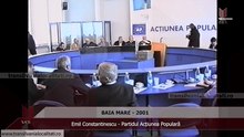 BAIA MARE (2001) - Emil Constantinescu - Partidul Acțiunea Populară