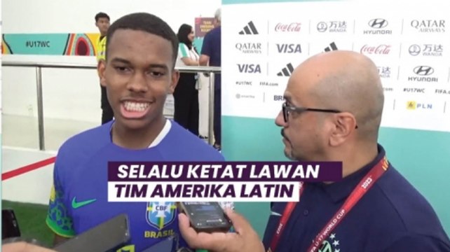 Timnas Brasil U-17, Timnas Ekuador U-17 vs Timnas Brasil U-17, Estevao, Piala Dunia U-17 2023, Piala Dunia U-17,