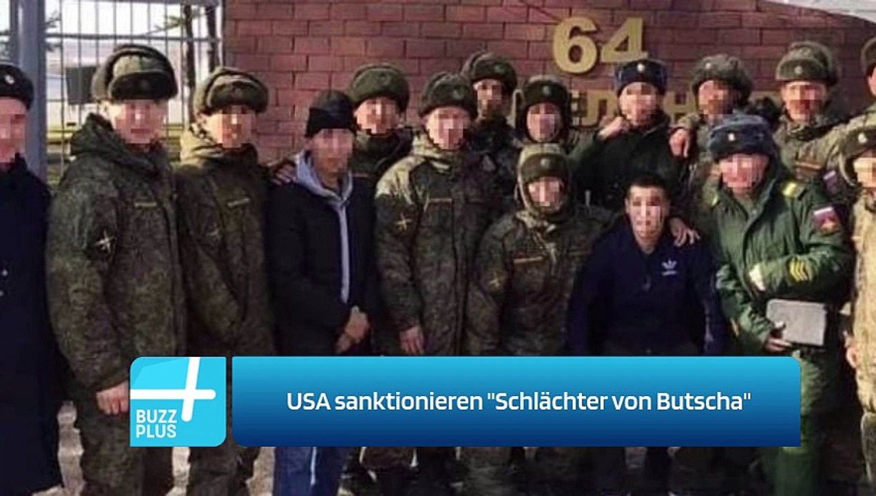 USA sanktionieren 'Schlächter von Butscha'