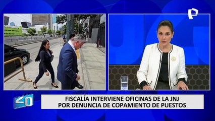 Fiscalía interviene oficinas de la JNJ por denuncia sobre copamiento de puestos