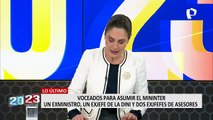 Voceados para asumir el Mininter: un exministro, un exjefe de la DINI y dos exjefes de asesores