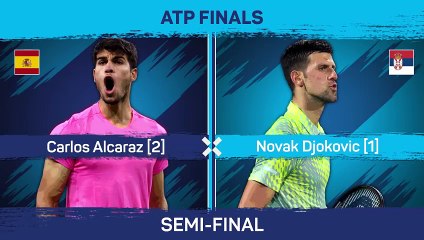 Novak Djokovic 6-3, 6-2 Win Over Carlos Alcaraz at the 2023 ATP Final