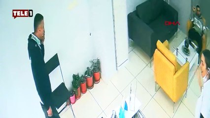 Kadın diş hekimine saldırı! Sandalyeyle darp etti