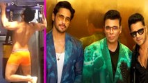Sidharth Malhotra Says Varun Dhawan Has A - 'Big A*s' At K-JO's Koffee Season 8!