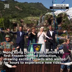 Hong Kong Disneyland unveils latest attraction