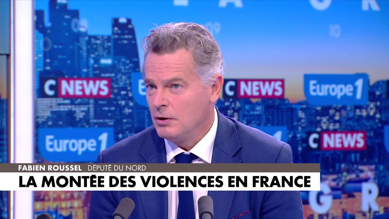 Fabien Roussel : «De plus en plus, aujourd’hui, dans la société, dans le monde, on règle ses problèmes par la violence par les coups. Il n’y a plus de règle»