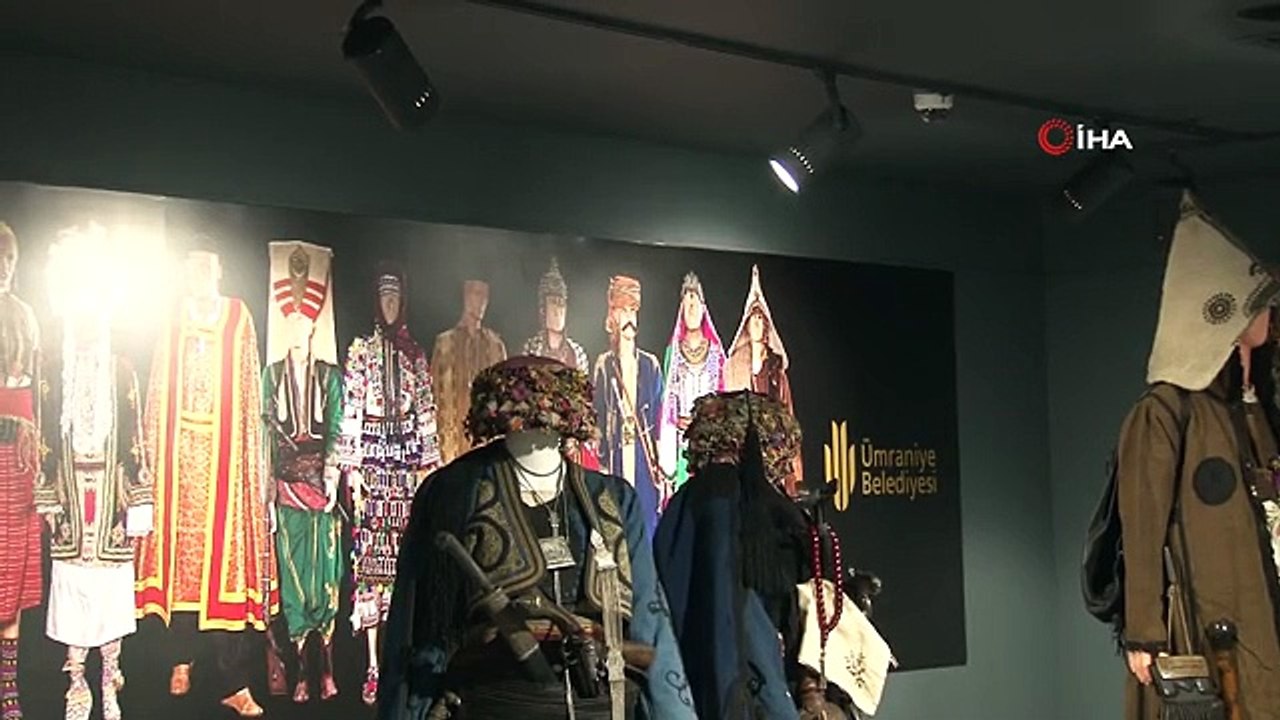 Osmanlı Halk Kıyafetleri Sergisi Ümraniye'de açıldı