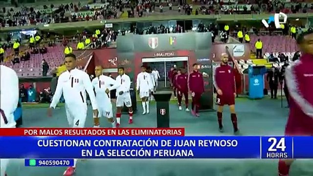Omar Ruiz de Somocurcio: Si a Reynoso no le va bien contra Venezuela, debería dar un paso al costado
