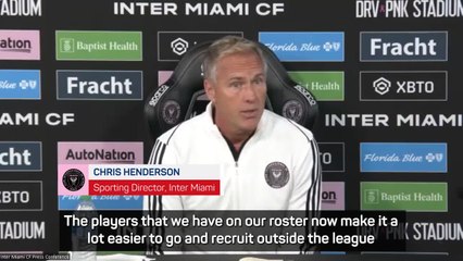 “We have to make sure that players are coming for the right reasons"