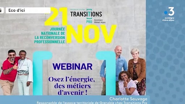 Démissions et reconversions : Charlotte Sauvage, responsable de Transitions Pro à Grenoble