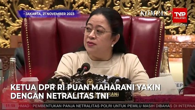 Kata Puan soal Netralitas TNI di Pemilu 2024, Jelang Pelantikan Panglima Baru