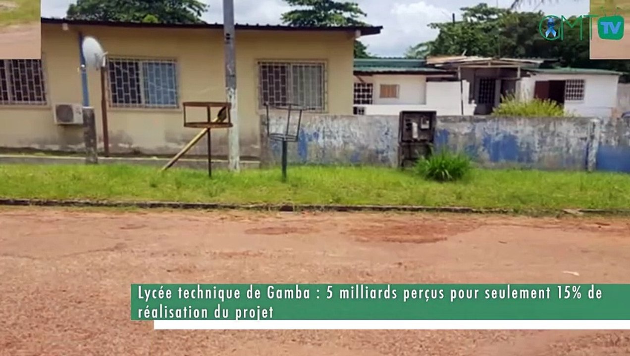 [#Reportage] Lycée technique de Gamba : 5 milliards perçus pour seulement 15% de réalisation du projet