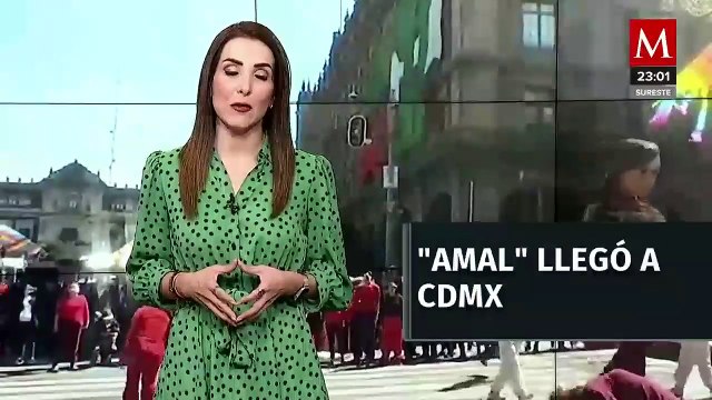 AMAL, la marioneta de la esperanza, conquista las calles de CdMx en defensa de los refugiados