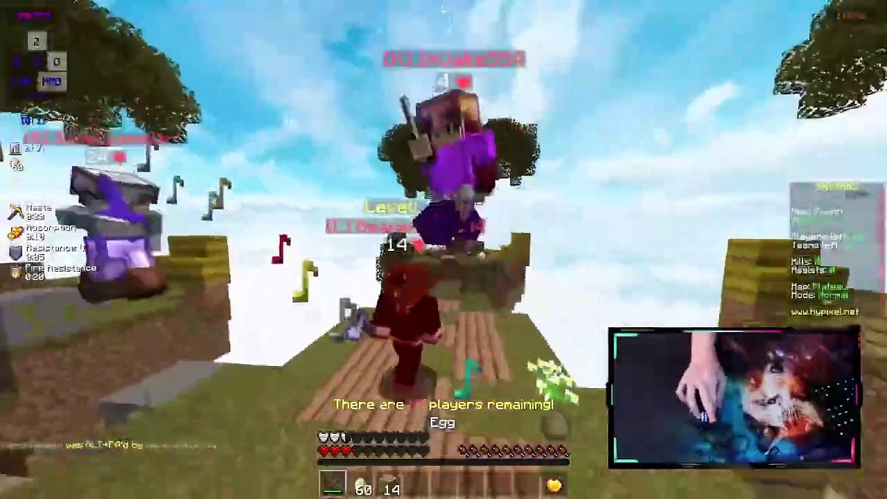 Carrying a 11 star in Skywars - Skywars mouse cam_25