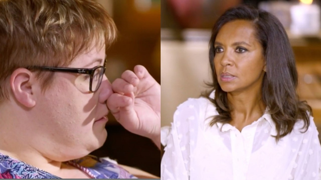 "Non seulement tu fais pas, mais tu l'engueules !" : Karine Le Marchand sermonne Justine dans L'amour est dans le pré