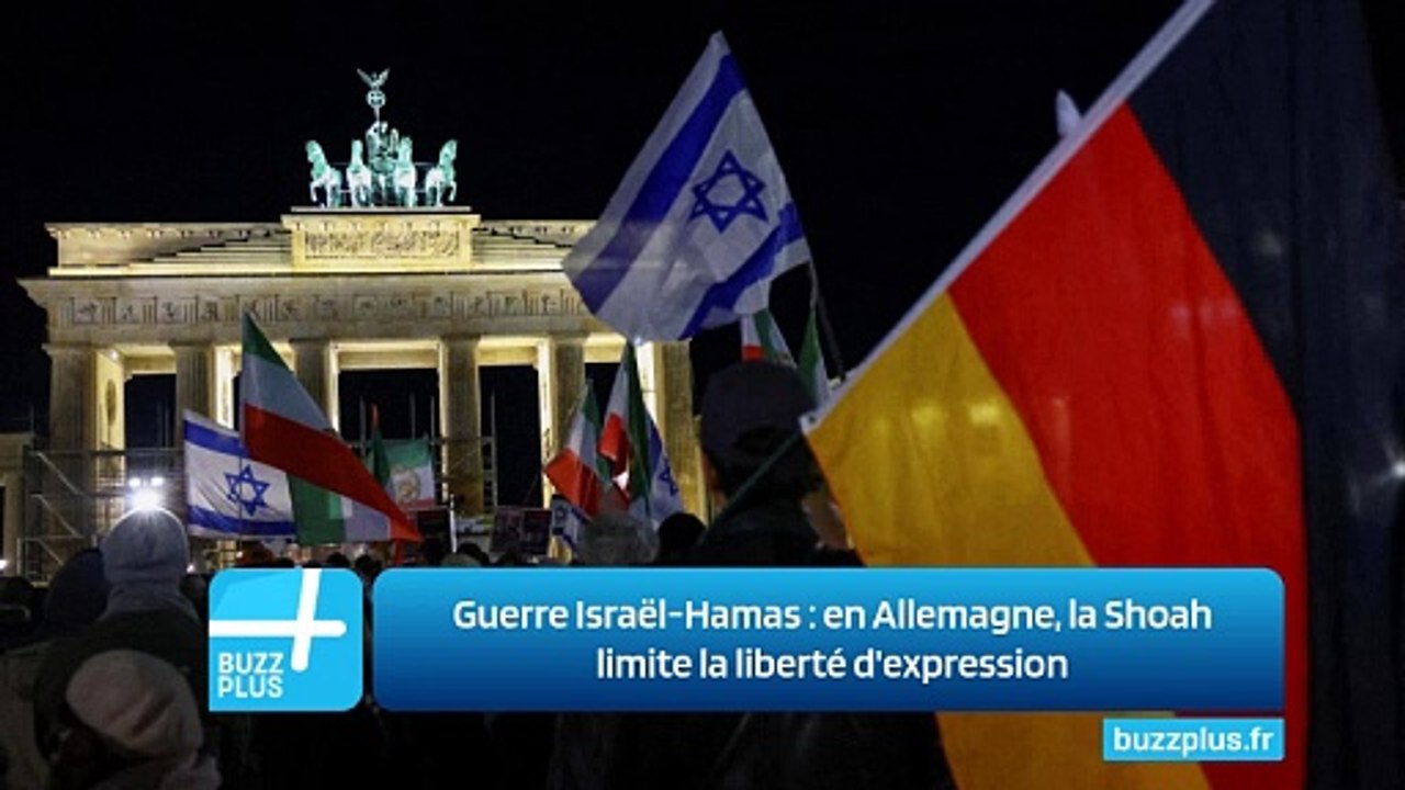 Guerre Israël-Hamas : en Allemagne, la Shoah limite la liberté d'expression