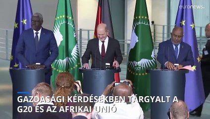 Gazdasági együttműködésről tárgyaltak a G20-as országok az Afrikai Unióval