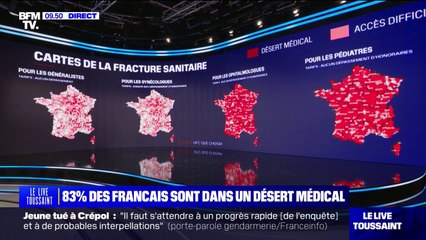 Déserts médicaux: l'association UFC-Que Choisir attaque le gouvernement pour "inaction" devant le Conseil d'État