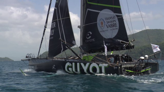 Transat Jacques Vabre Normandie Le Havre 2023 - 20/11/2023 - ARRIVÉE DE GUYOT ENVIRONNEMENT - WATER FAMILY - 10ÈME IMOCA