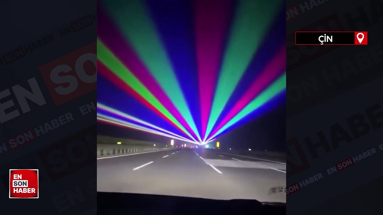 Çin, otoyollarda uyku önleyici lazer sistemini test etmeye başladı