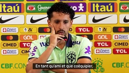 Marquinhos est prêt à défendre sur le "génie" Messi