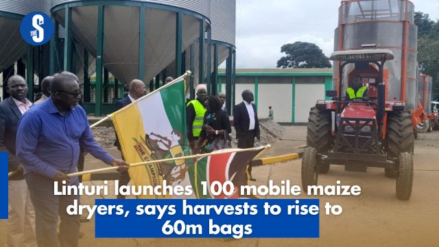 Linturi launches 100 mobile maize dryers, says harvests to rise to 60m bags