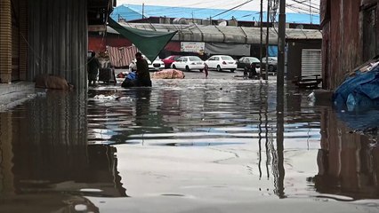 Irak: inondations à Erbil suite à de fortes pluies