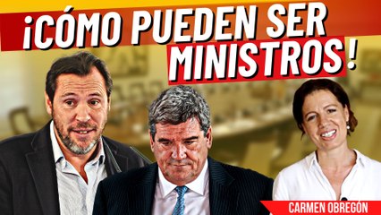 Carmen Obregón no se cree que Óscar Puente sea ministro con su turbio pasado