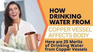 Power of Copper in Drinking Water