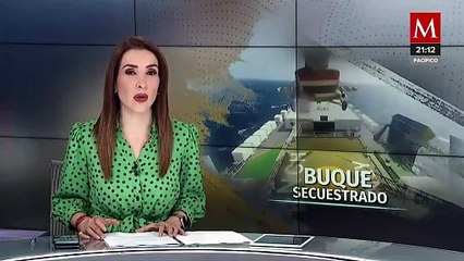 SRE confirma secuestro de dos mexicanos en buque 'Galaxy Leader' del Mar Rojo