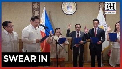 Romualdez administers oath to new Lakas-CMD members