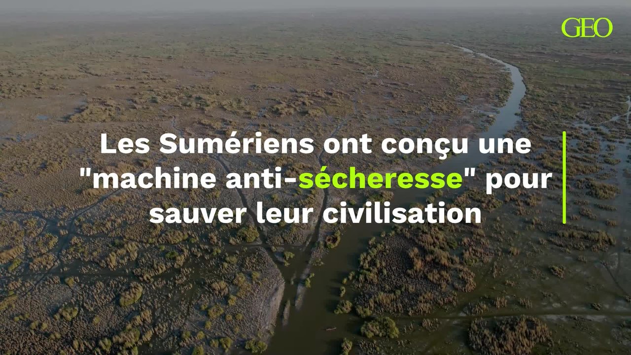 Pour sauver leur civilisation il y a 4 000 ans, les Sumériens ont conçu une "machine anti-sécheresse"