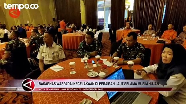 Basarnas Waspadai Kecelakaan di Laut Selama Musim Hujan