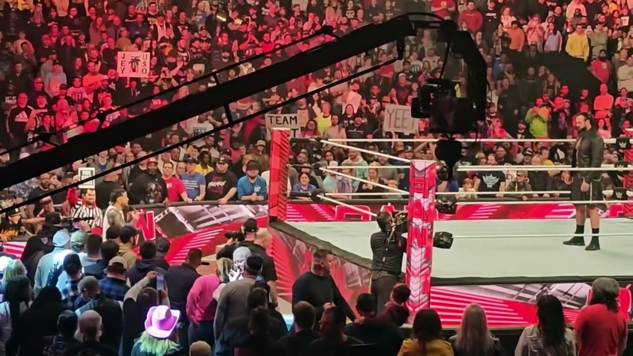 Jey Uso Confronts Drew McIntyre - WWE Raw 11/20/2023