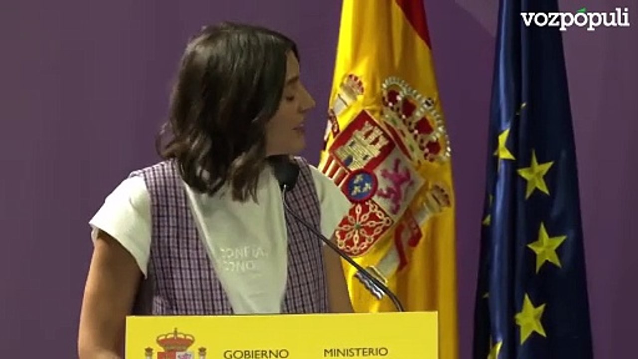 La despedida de Irene Montero del ministerio de Igualdad: "Hoy Pedro Sánchez nos echa de este Gobierno"