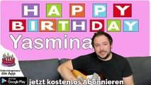 Happy Birthday, Yasmina! Geburtstagsgrüße an Yasmina
