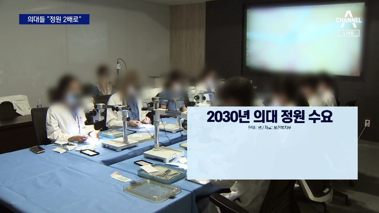 전국 40개 의대 “2030년까지 정원 2배 이상으로”