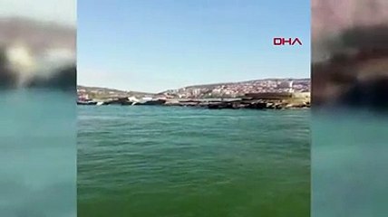 Batan geminin bir bölümü bulundu