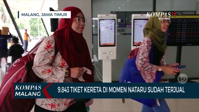 9.843 Tiket Kereta Natal dan Tahun Baru dari Stasiun Malang Sudah Terjual