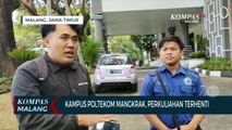 Kampus Poltekom Mangkrak, Perkuliahan Terhenti