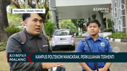 Kampus Poltekom Mangkrak, Perkuliahan Terhenti