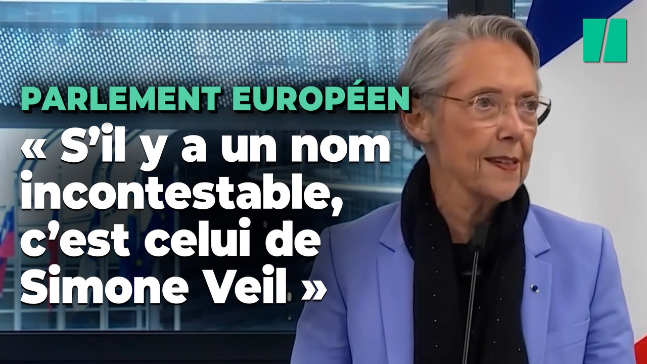 Élisabeth Borne inaugure un bâtiment au nom de Simone Veil à Strasbourg
