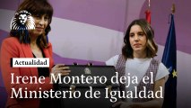 Montero pide a la ministra de Igualdad 