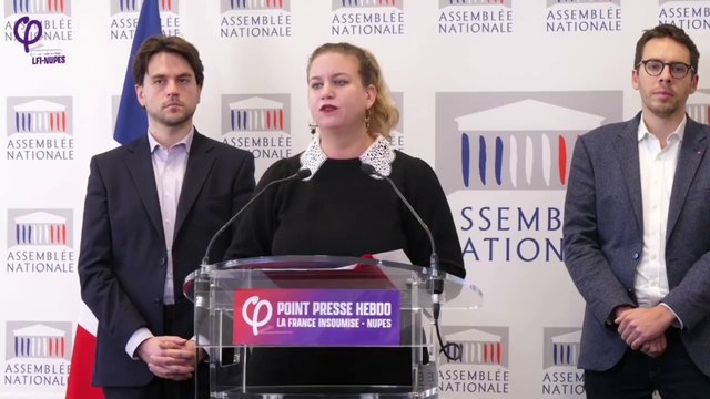 Gaza: Mathilde Panot (LFI) regrette qu'une minute de silence à l'Assemblée pour les employés de l'ONU tués soit refusé