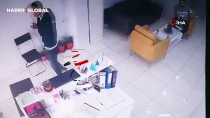 Dişçide dudağı uyuştuğu için kadın diş hekimine saldıran adam pes dedirtti!