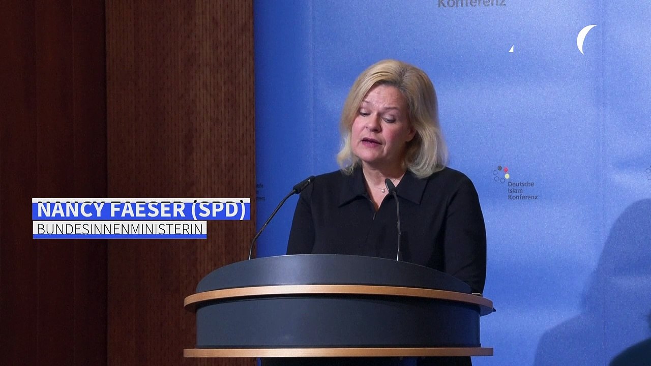 Faeser: Antisemitismus nicht mit Muslimfeindlichkeit bekämpfen