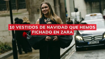 10 vestidos de Navidad que hemos fichado en Zara
