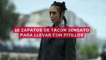 10 zapatos de tacón sensato para llevar con pitillos